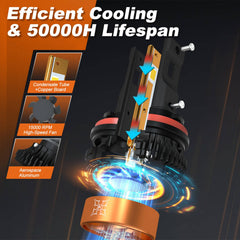 HIKARI WINGS side view showing cooling fan and heat pipes for durability
