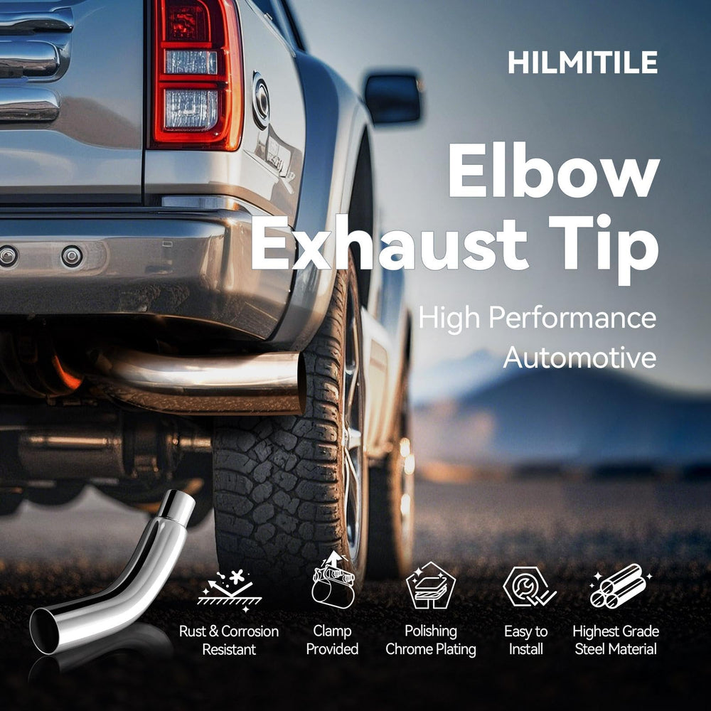 HILMITILE side profile highlighting the 135° elbow angle for aggressive stance