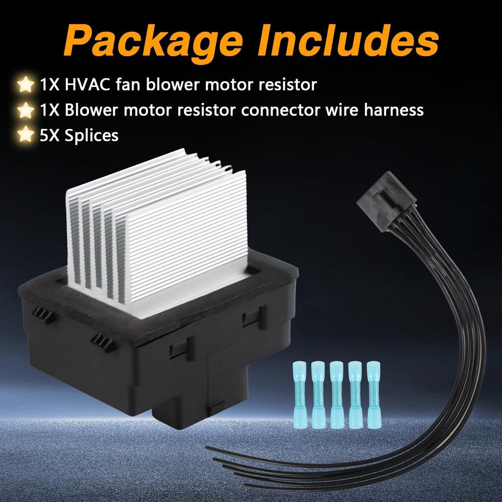 HIMARKLIF packaging and contents overhead showing included parts and splices