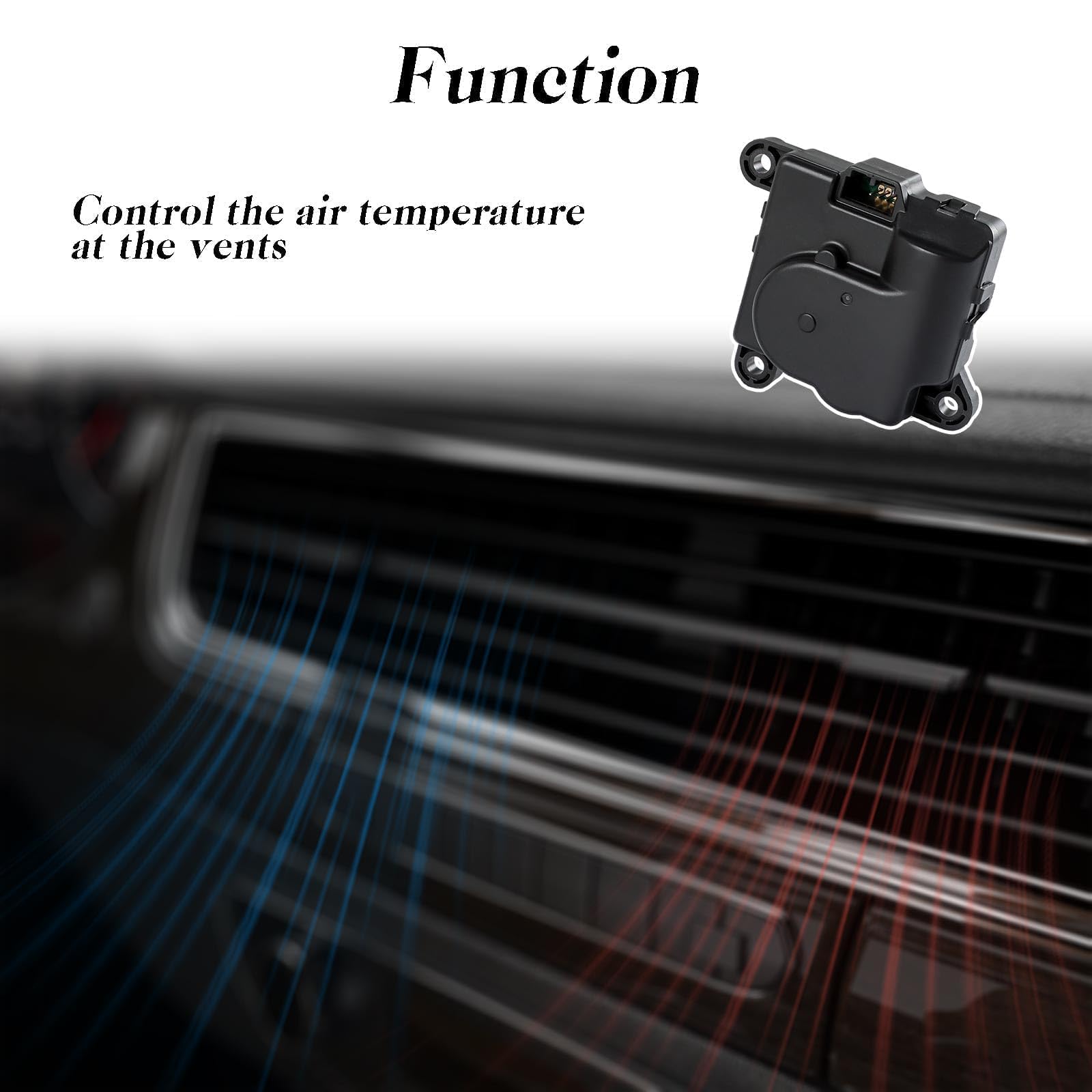 HIMARKLIF actuator beside ruler shows compact size for easy installation