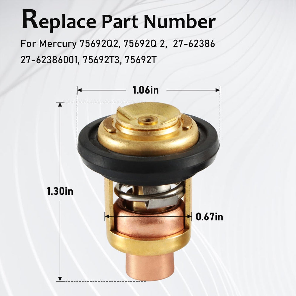 HIMARKLIF thermostat copper and stainless detail for corrosion resistance