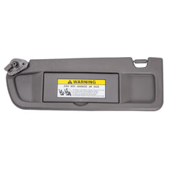 HIMIKI driver-side visor front view showing fit and finish — restores factory look