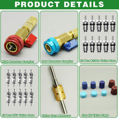 HINGTAI detailed shot of stainless-steel valve stems for durability