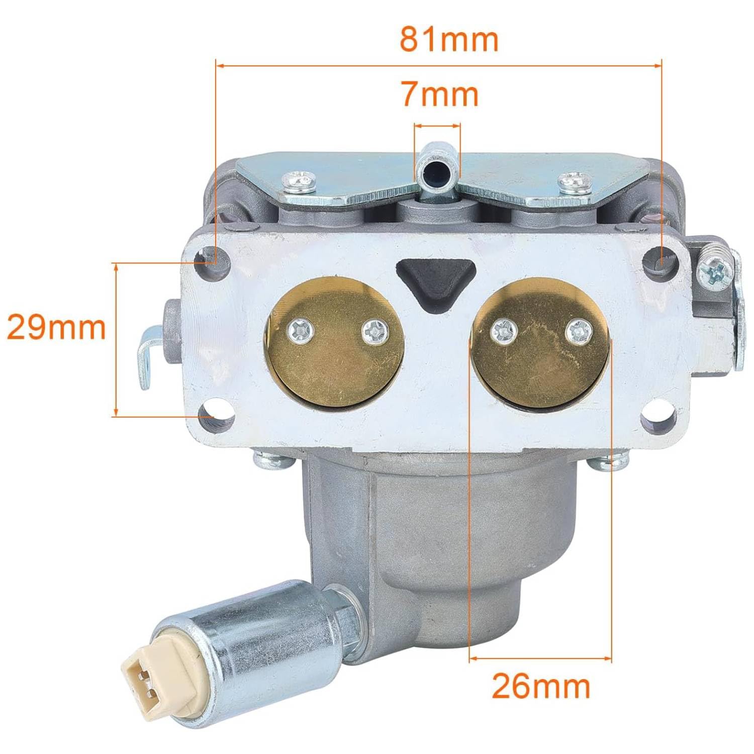 Hipa carburetor installed on lawn tractor engine restoring reliable performance