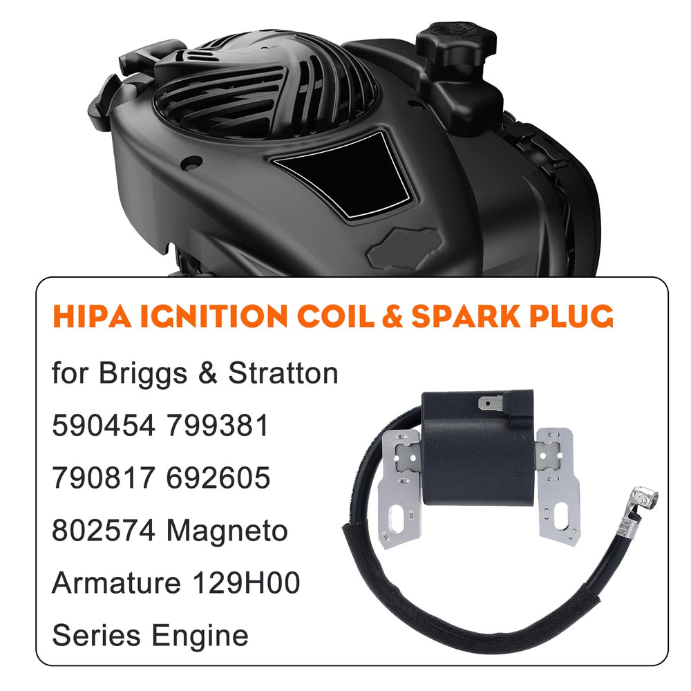 HIPA ignition coil rear mounting plate with bolt holes for direct swap