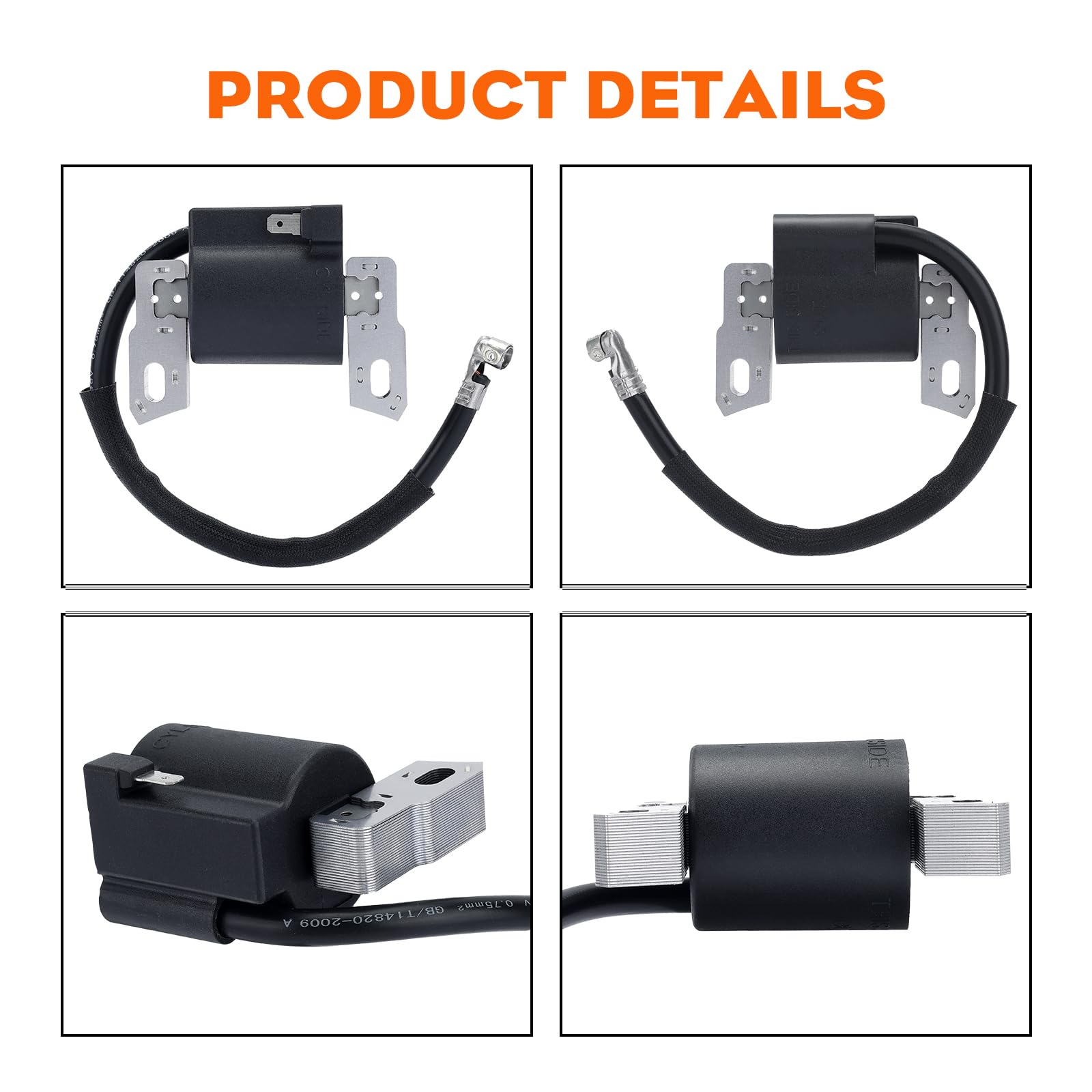 HIPA ignition coil on a workbench with tools, showing DIY repair benefit
