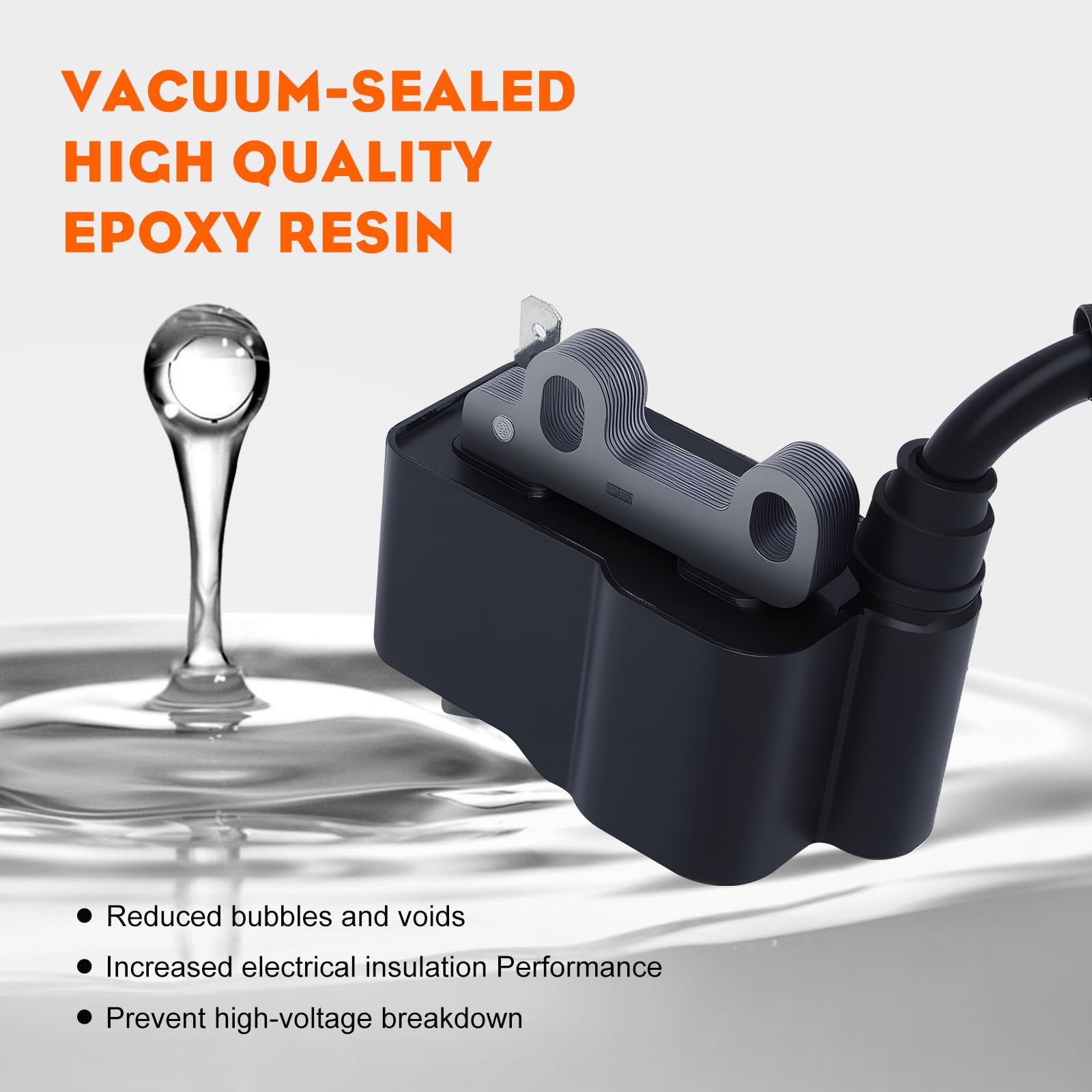 Hipa ignition coil mounting hole detail for accurate alignment