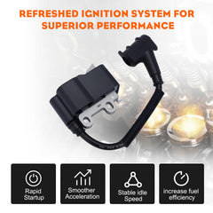Hipa ignition coil with spark plug included for complete ignition check