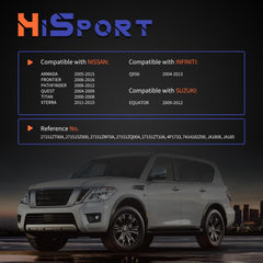 HiSport detail of mounting holes for accurate alignment and secure install