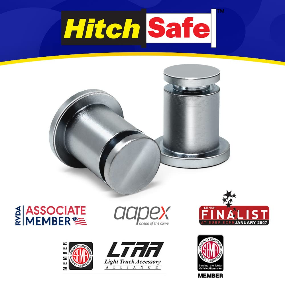 HitchSafe rust-resistant finish detail reducing corrosion for outdoor use