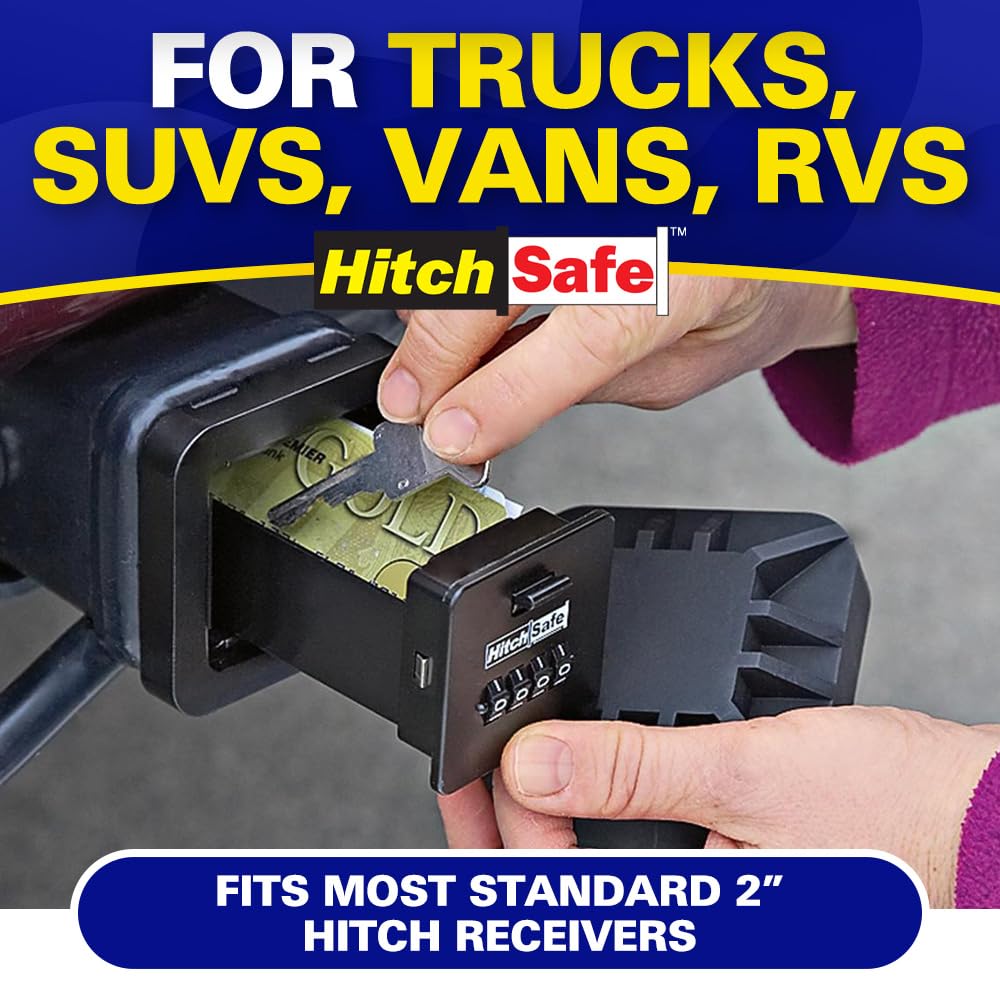 HitchSafe close view of .650 inch shaft diameter for heavy-duty strength