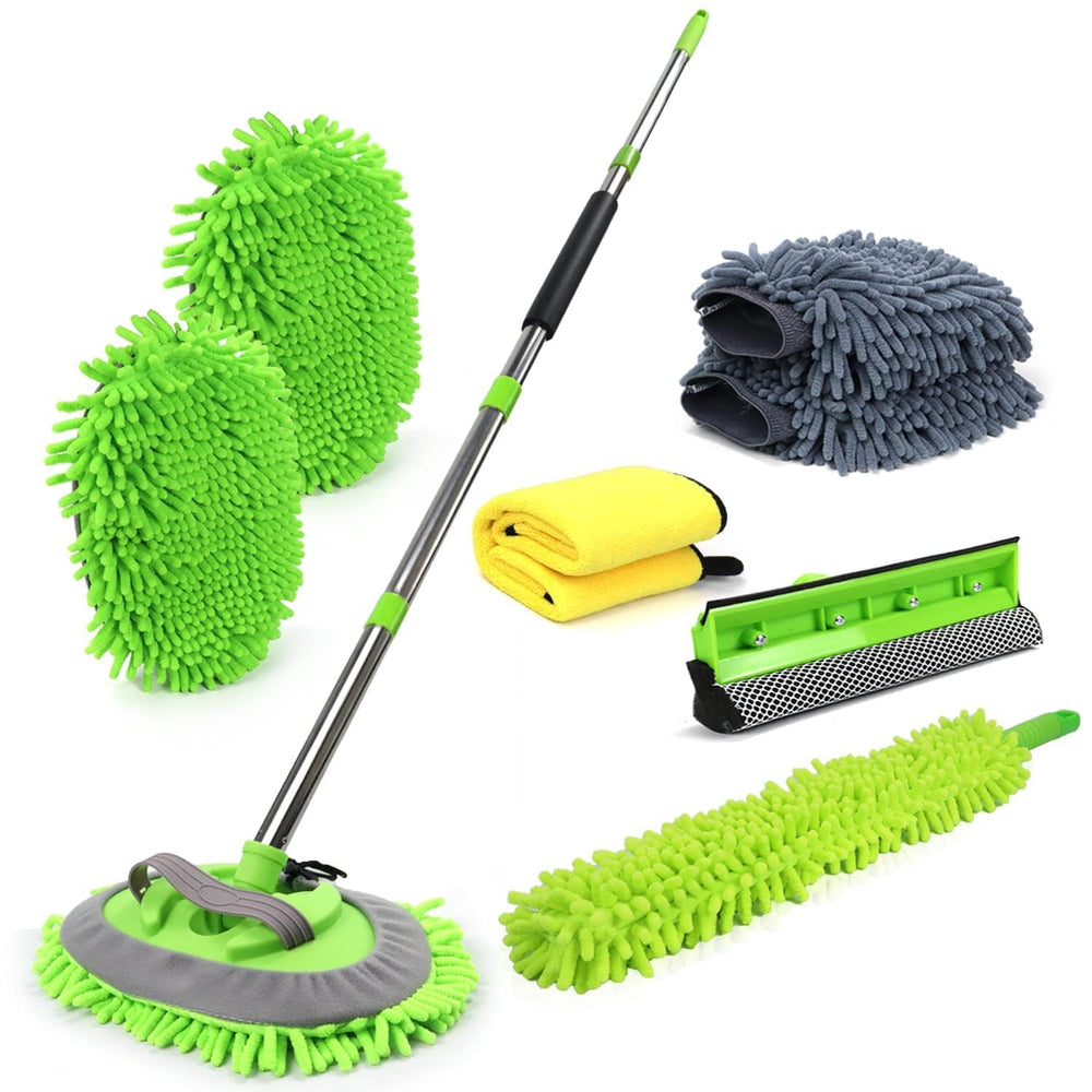 HITJOY assembled kit front view showing all 11 pieces for complete cleaning