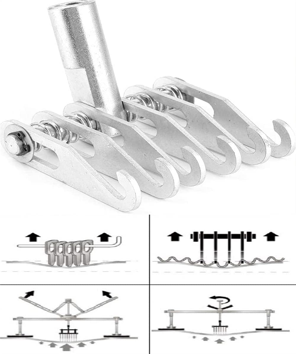 HiYi details of six claws spread evenly providing even-force pulling benefit
