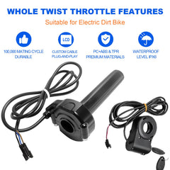 Hizoncore Ridstar Q20 rolling-bearing detail delivering smoother, linear throttle response
