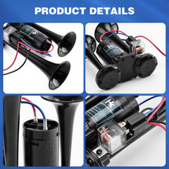 HK compressor close-up with upgraded coil for consistent air pressure