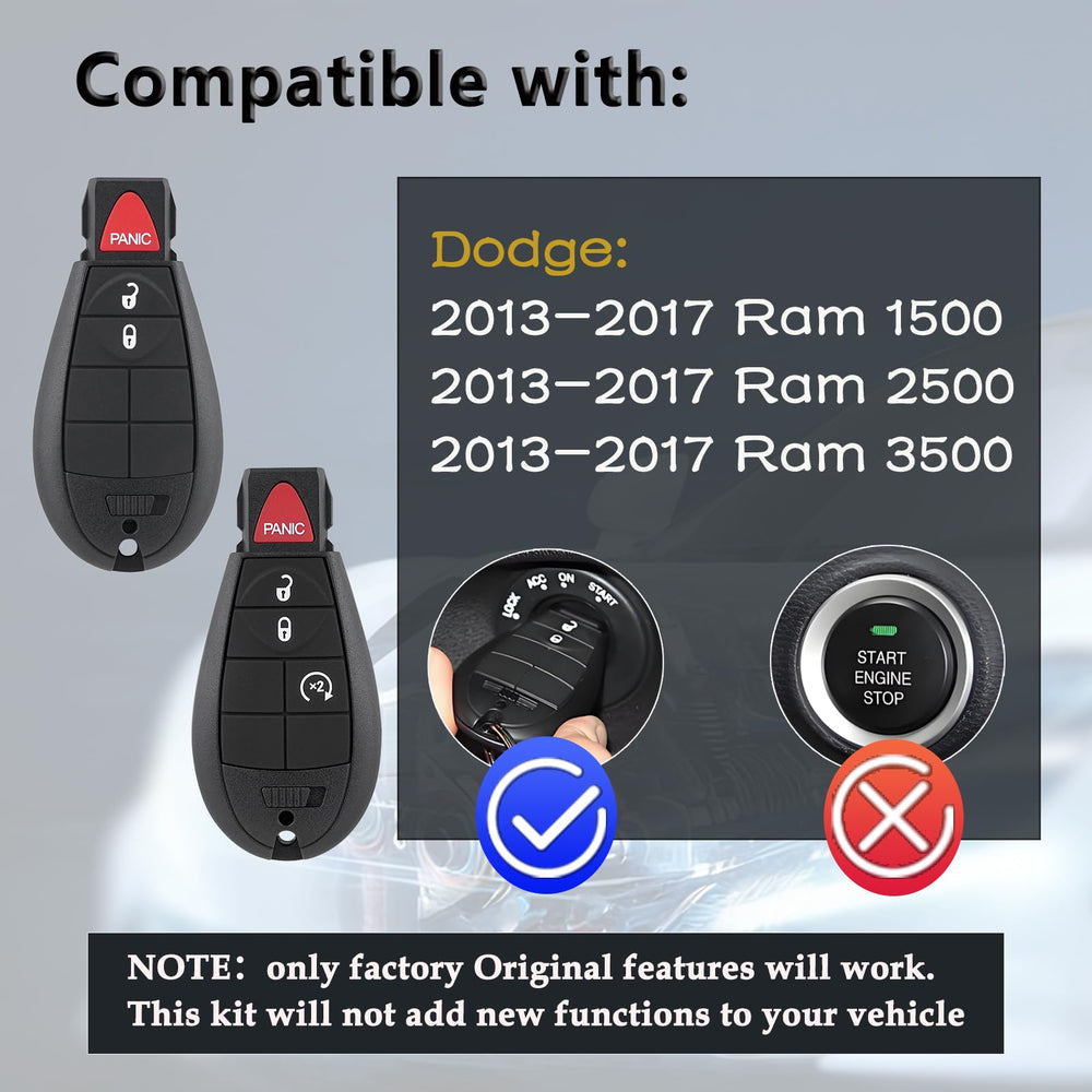 Hkxydems remote front close-up showing clear button layout