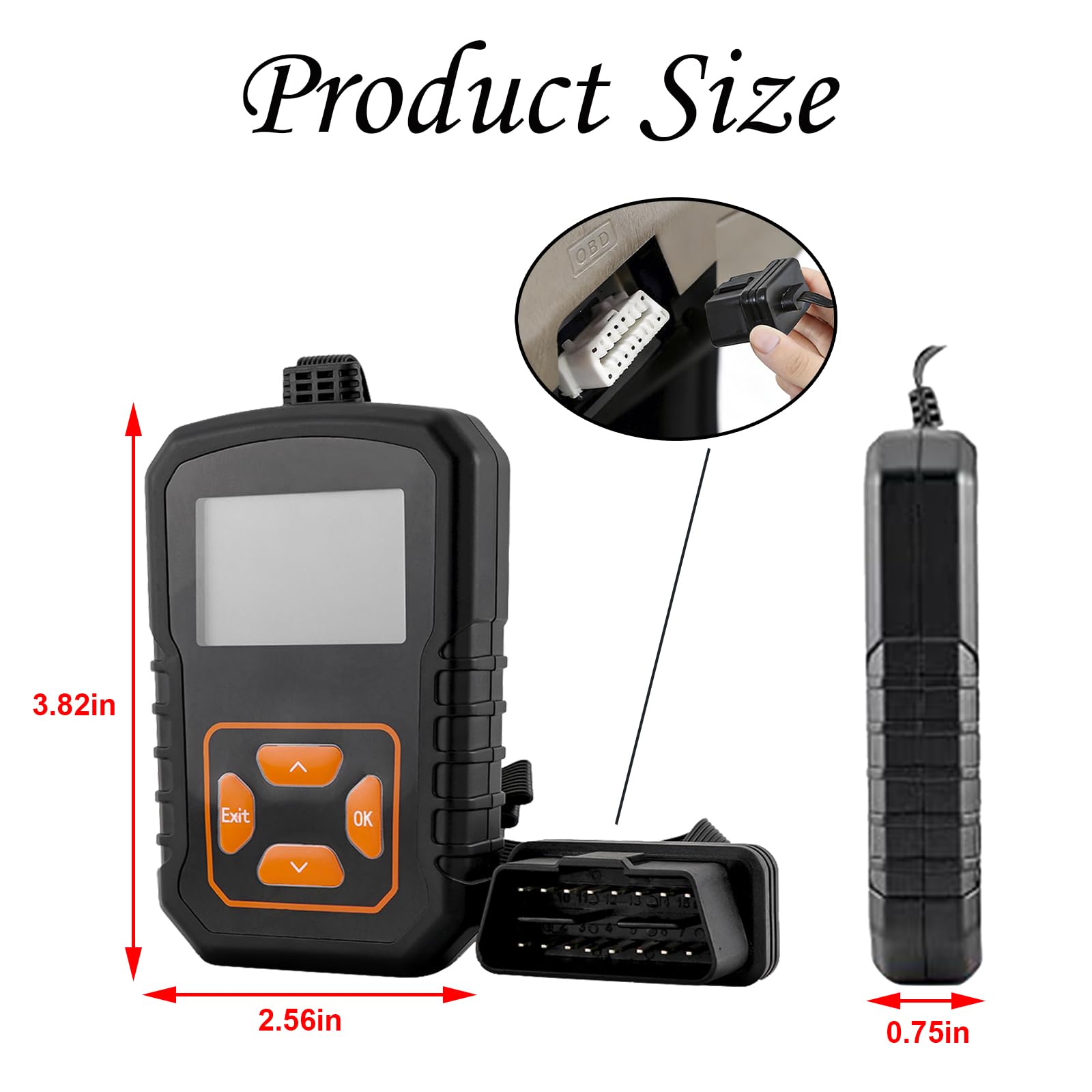 Hkxydems remote next to original key showing size comparison