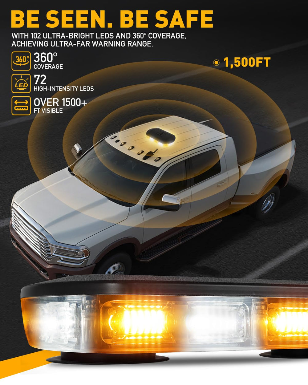 HLauto 700A magnetic suction mounts demonstrating non-destructive attachment