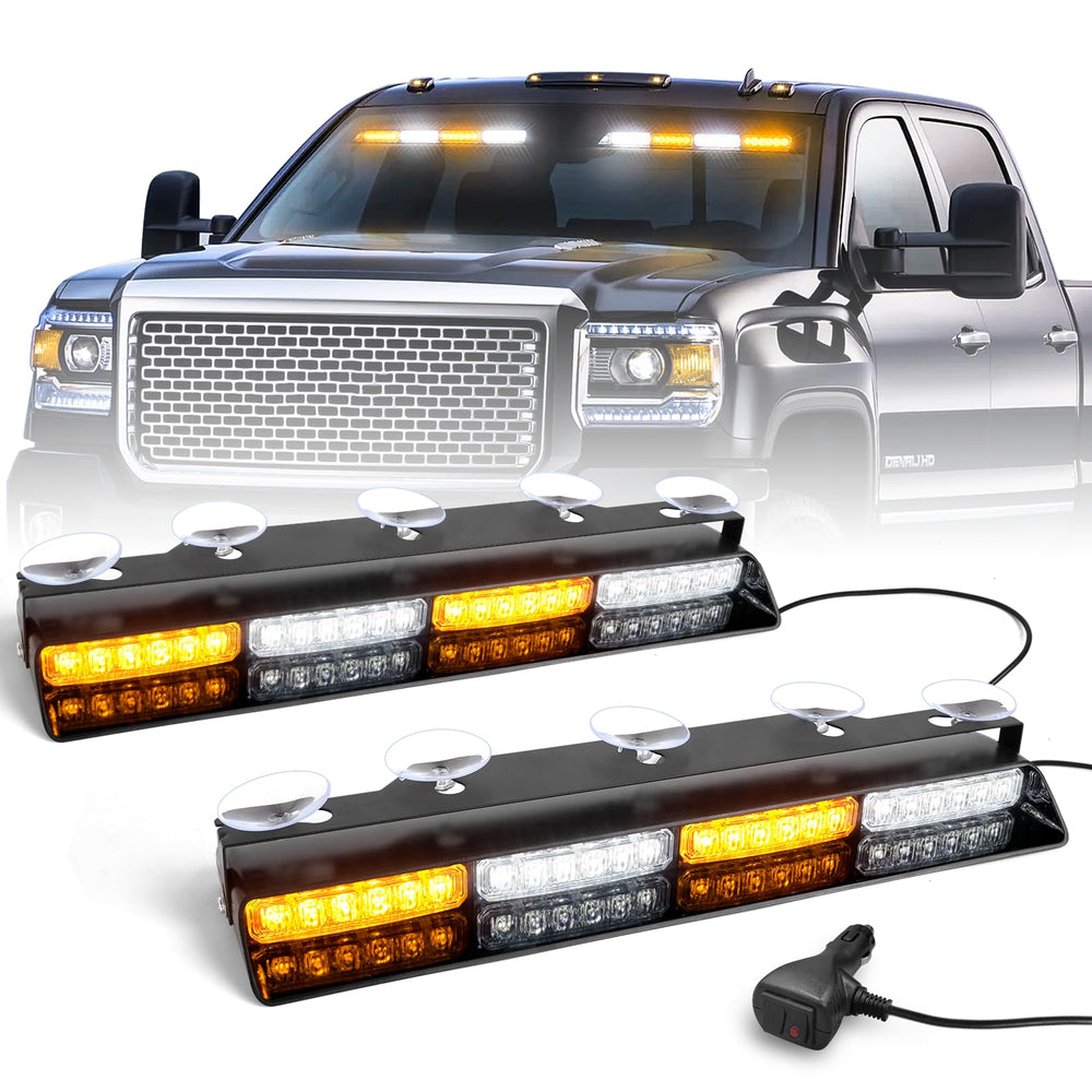 HLauto front view dual bars showing full coverage and improved visibility