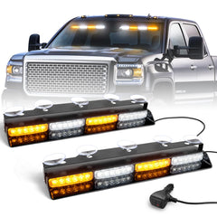 HLauto front view dual bars showing full coverage and improved visibility