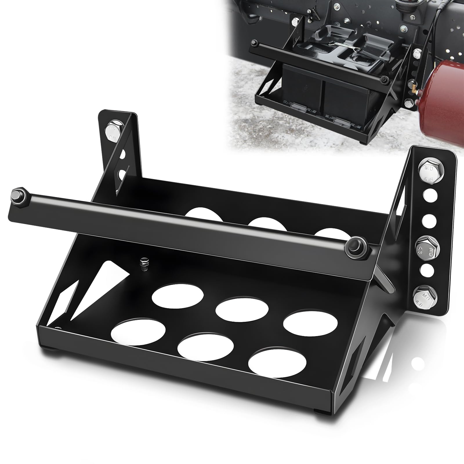 HLTIT front view of tray showing secure mounting and fit benefit