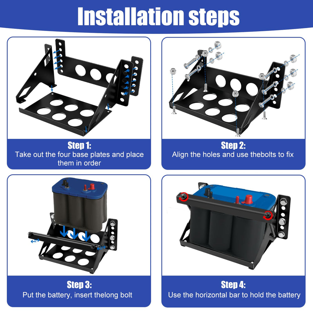 HLTIT packaged kit with hold-down bar, bolts, washers, and nuts