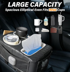 HmmtyRack armrest PU leather detail providing cushioned elbow support