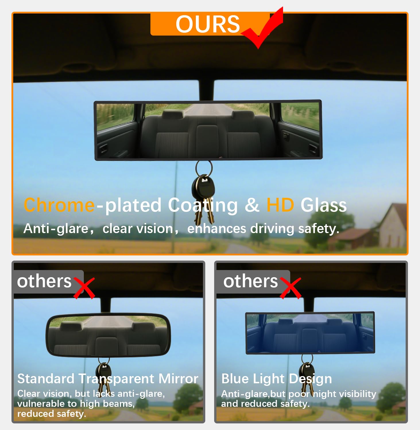HmmtyRack edge profile highlighting HD glass clarity advantage