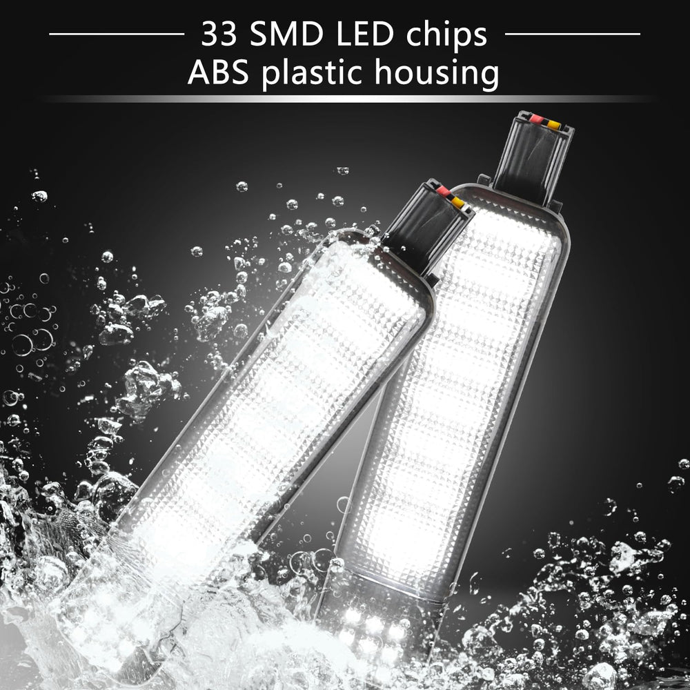 HNeekyr close-up of 33 SMD LEDs delivering bright, even interior lighting