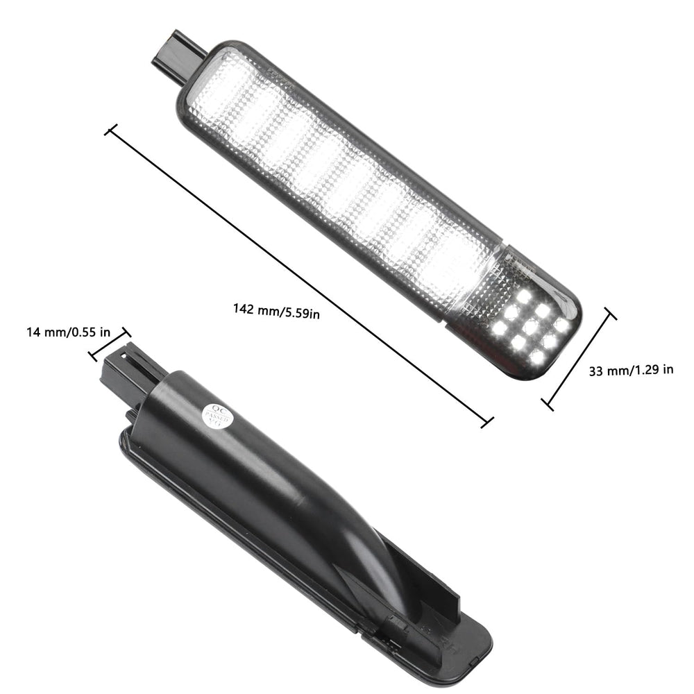 HNeekyr lamp fitted in rear door enhancing passenger safety and awareness
