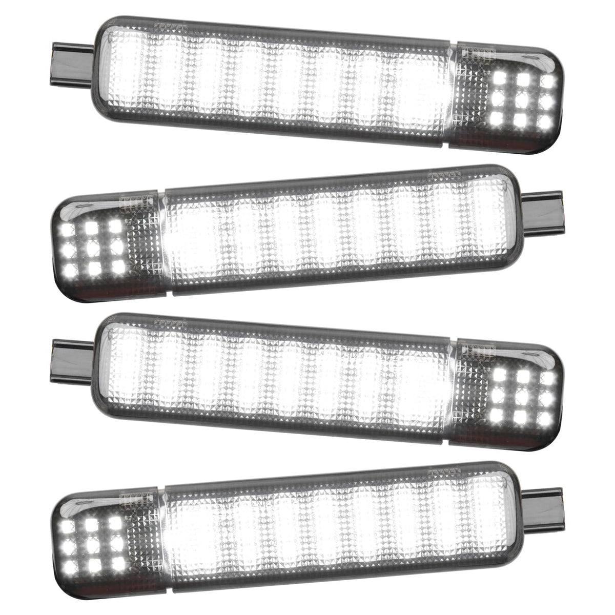 HNeekyr front door panel light assembly showing fit and finish for quick upgrade