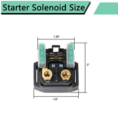 HNeekyr starter relay terminal close-up showing copper contacts for reliable conductivity