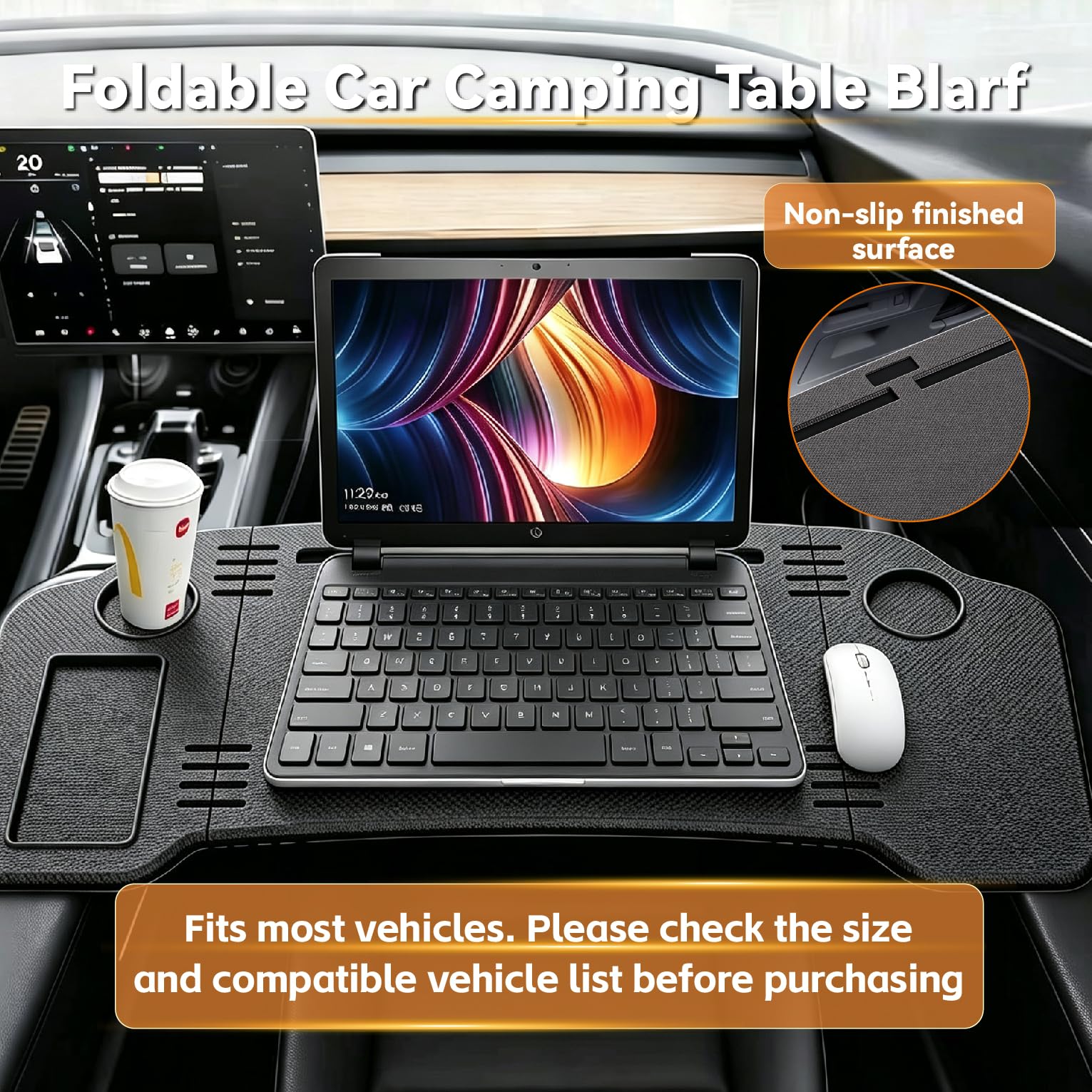 HOACHAN textured anti-slip surface preventing device sliding
