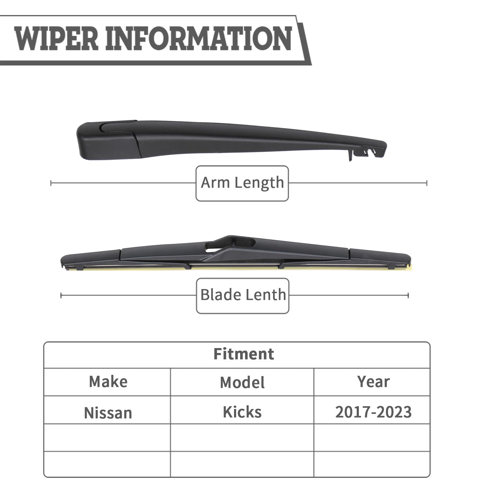 HODEE blade close-up showing rubber edge and profile, delivers cleaner wipes