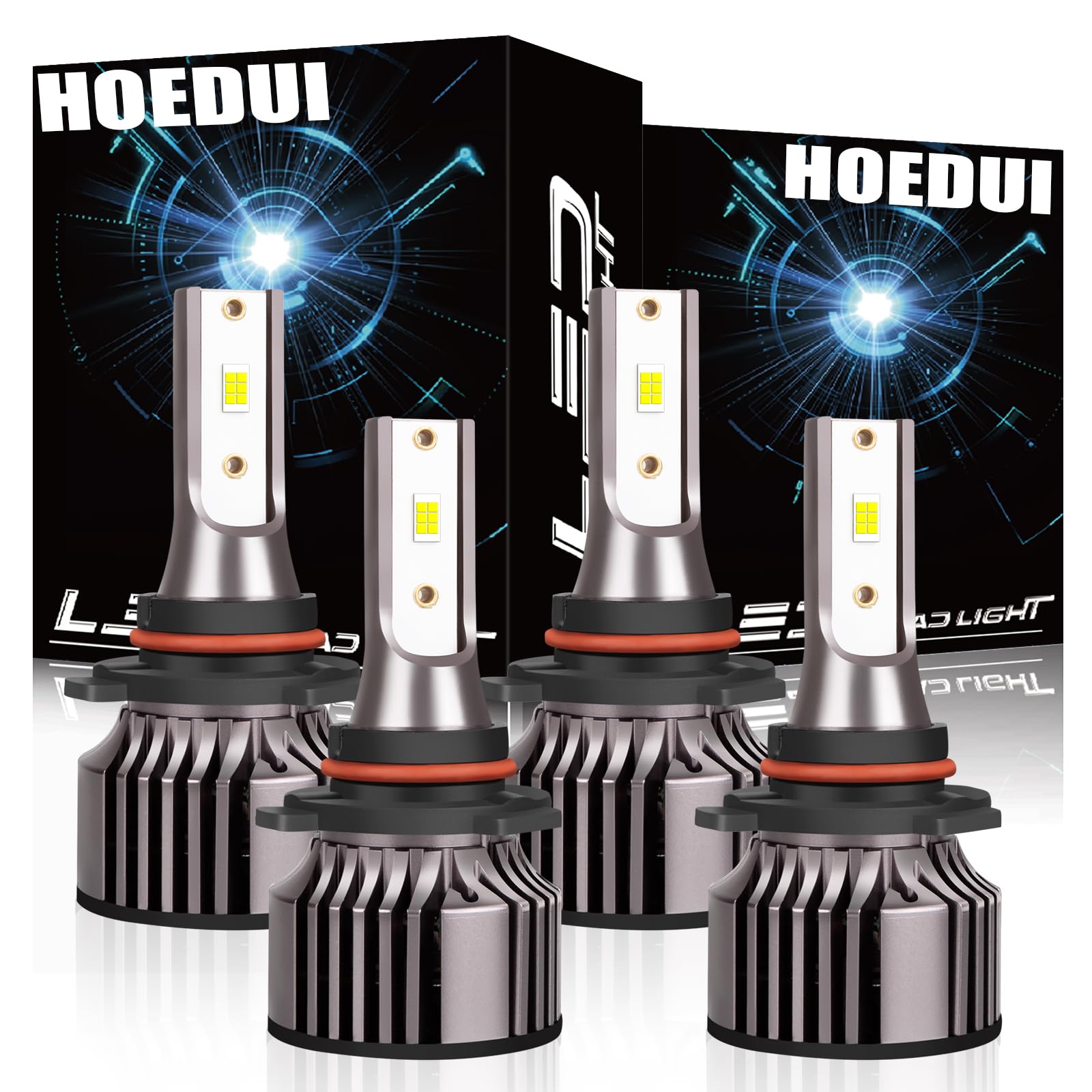 HOEDUI front packaging showing complete Accord LED kit and easy selection benefit