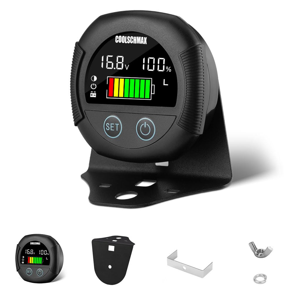 HOFEINZ front panel display showing clear voltage readout and durability benefit