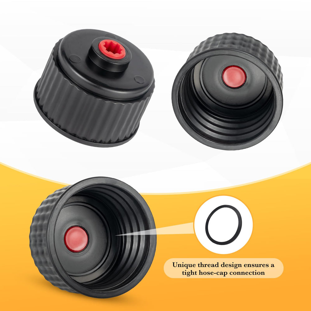 HOHNNYREET protective cap sealing spout to keep dirt out and preserve fuel quality