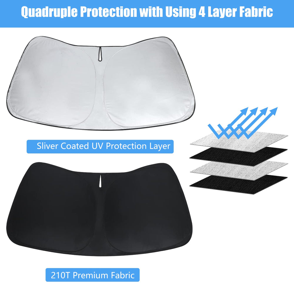 HOHUIGO close-up showing four-layer 210T fabric detail, enhances heat insulation