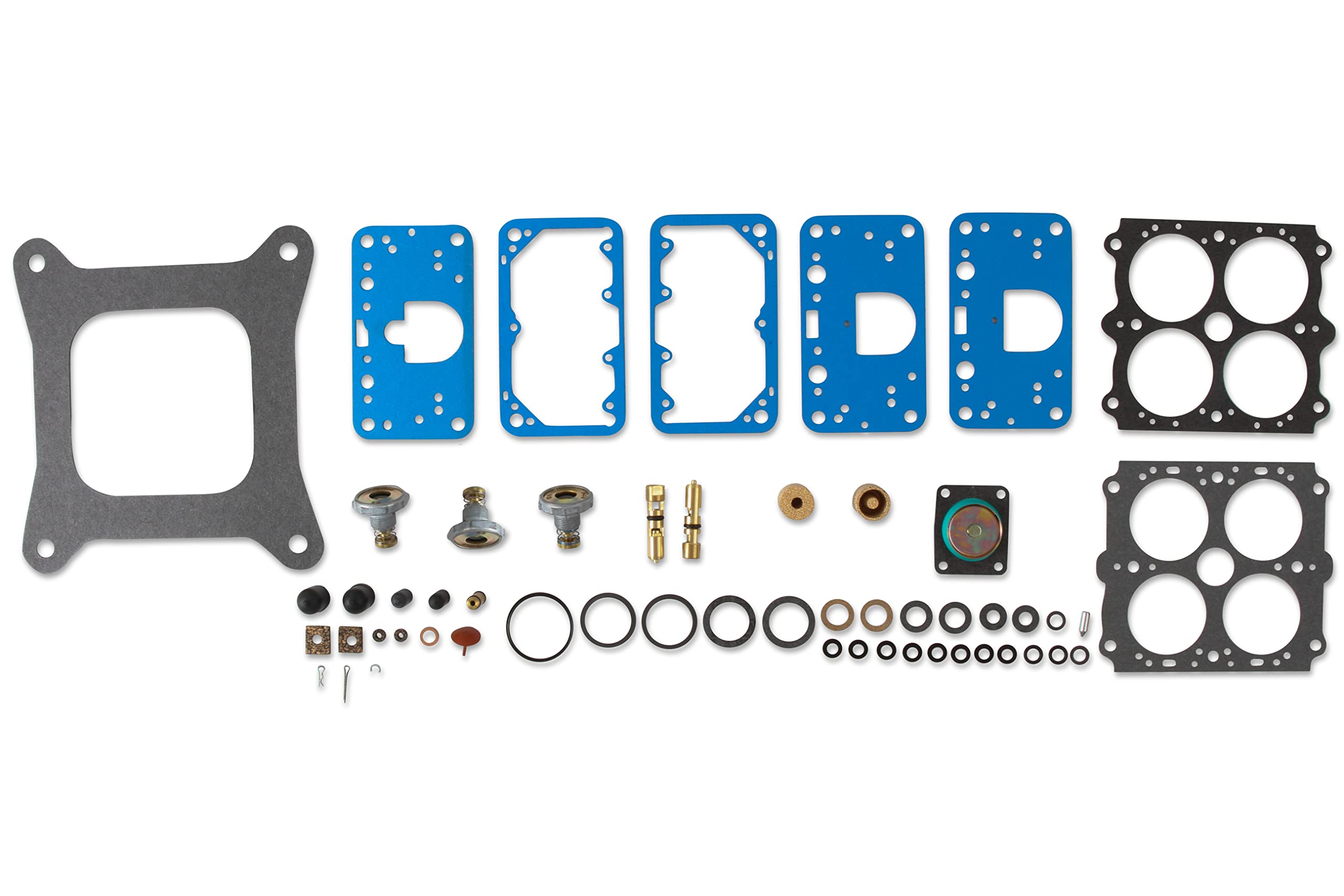 Holley front packaging showing 37-935 Renew Kit and clear identification benefit