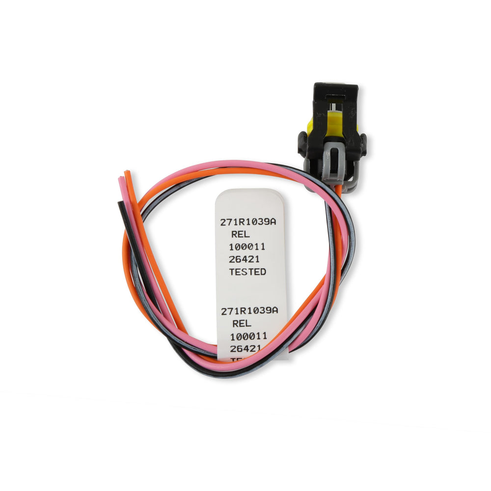Holley EFI sensor mounted on a fuel rail showing accurate pressure monitoring