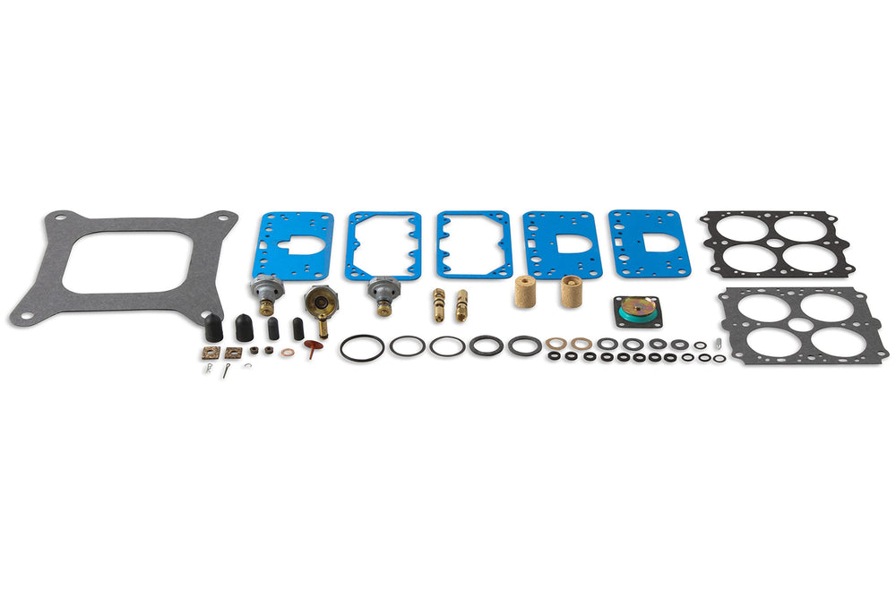 Holley close-up of gaskets and seals highlighting leak prevention benefit