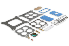 Holley jets and metering components laid out for accurate fuel tuning