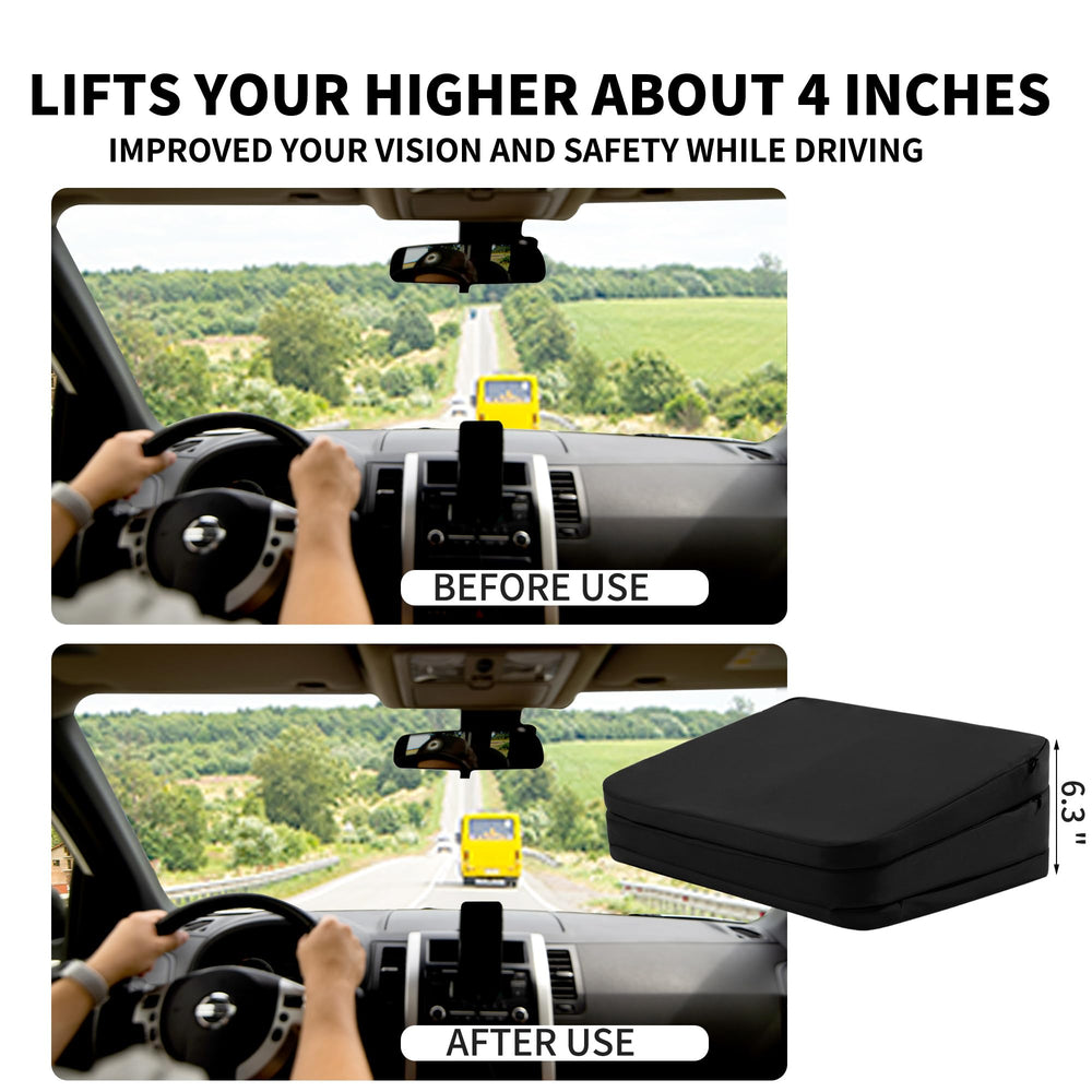 HOMBYS installed in car from driver perspective improving road visibility