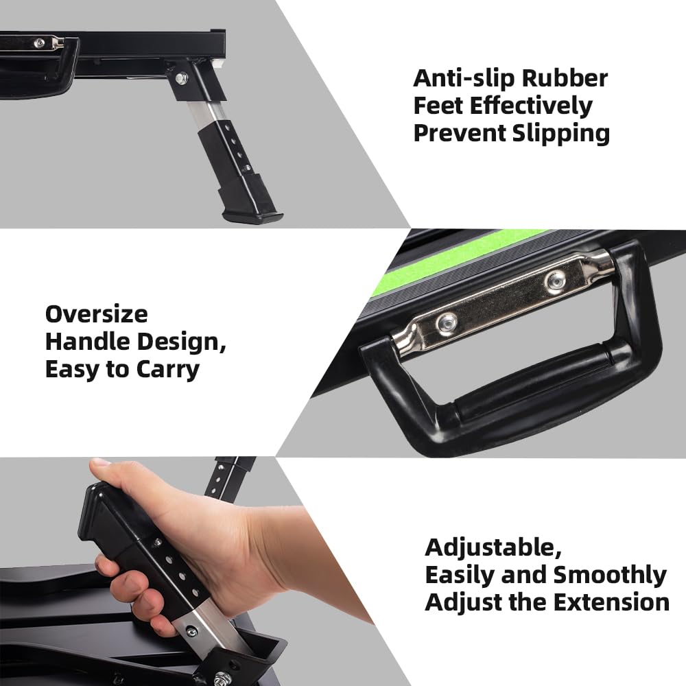 Homeon Wheels close-up of reflective strip improving nighttime visibility and safety