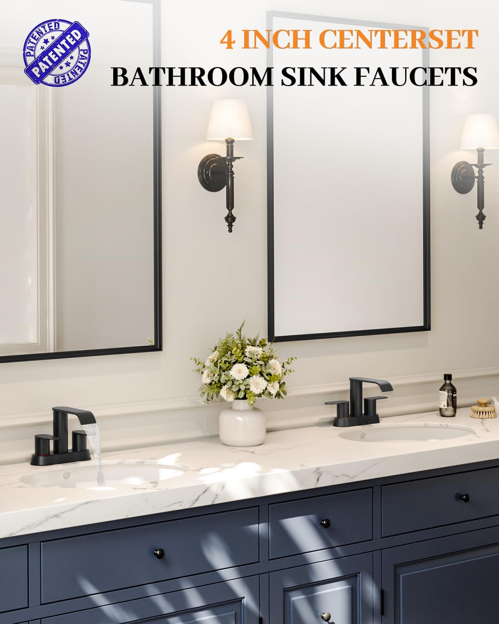 Homevacious faucet installed on vanity showing elegant style and practical fit