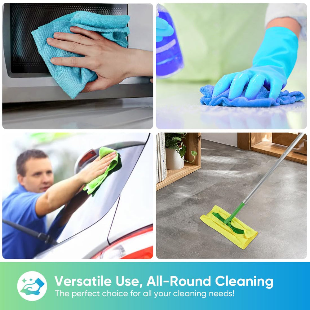 HOMEXCEL towel absorbing a liquid spill fast for quick cleanup