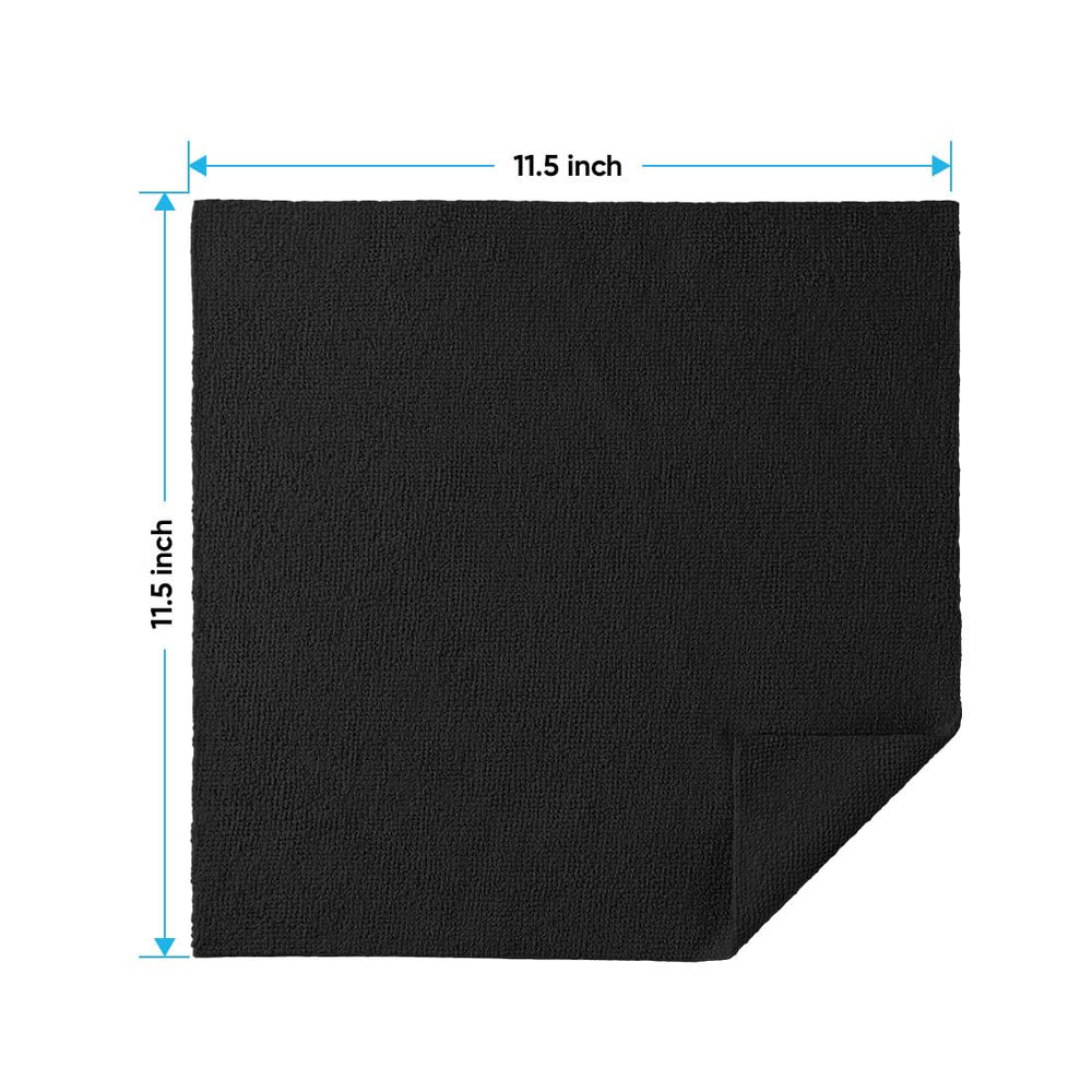 HOMEXCEL close-up microfiber texture highlighting dirt trapping