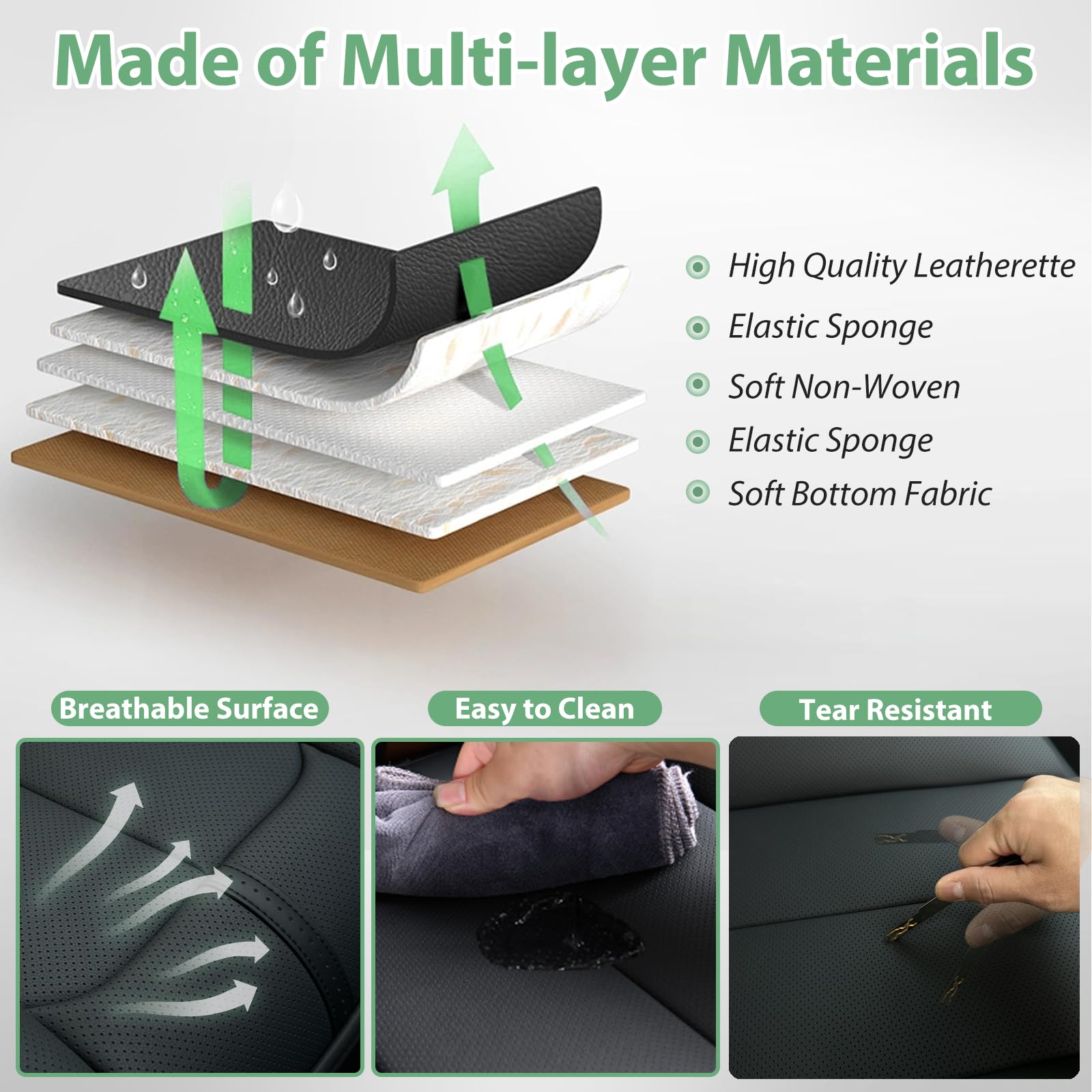 HOMOSTARRY underside anti-slip dots preventing cover movement and increasing safety