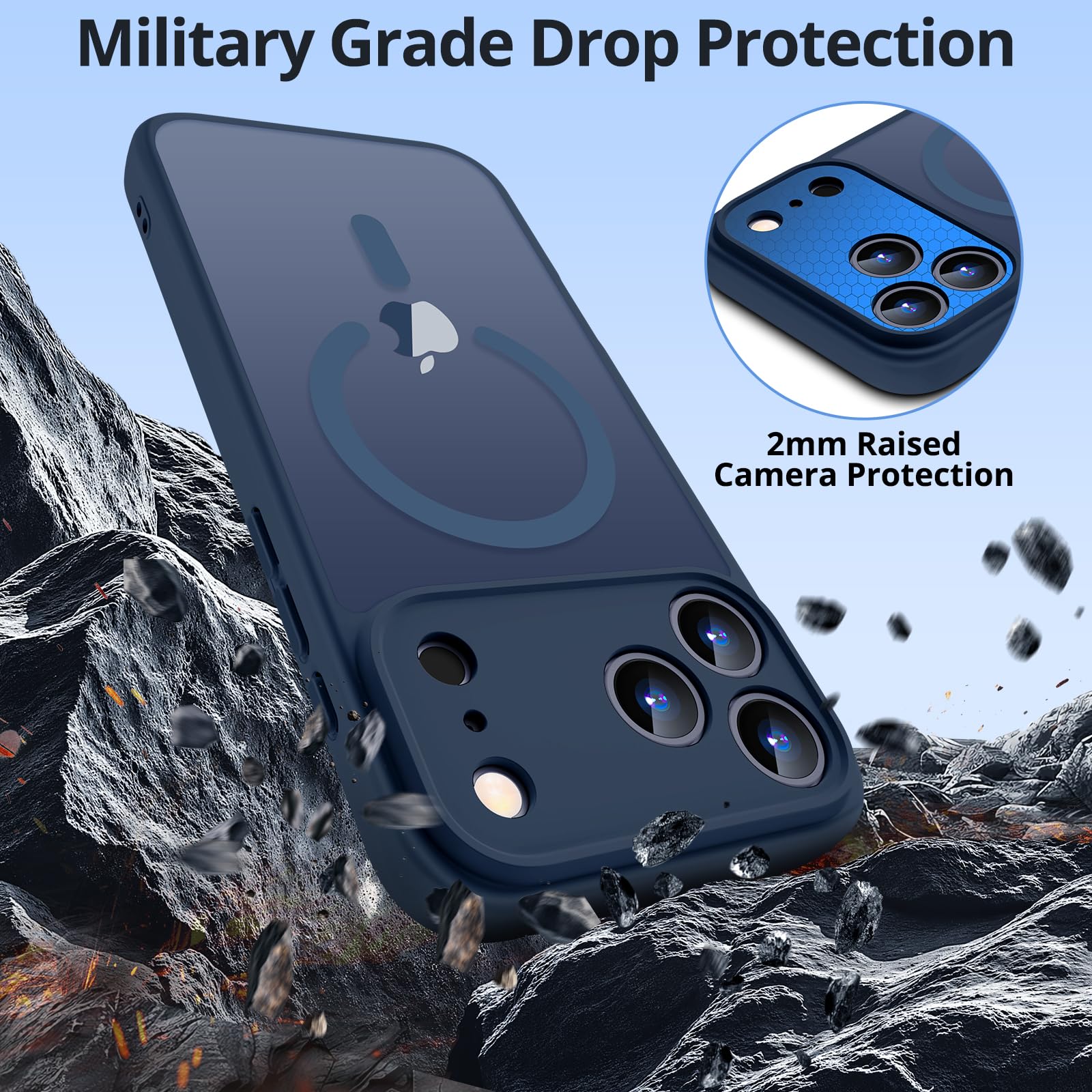 Homstect guarded corners detail showing shock absorption protection benefit