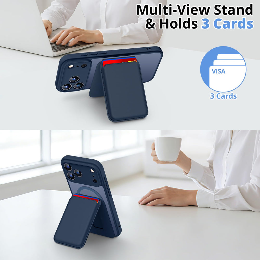 Homstect kickstand in use showing hands‑free viewing comfort benefit